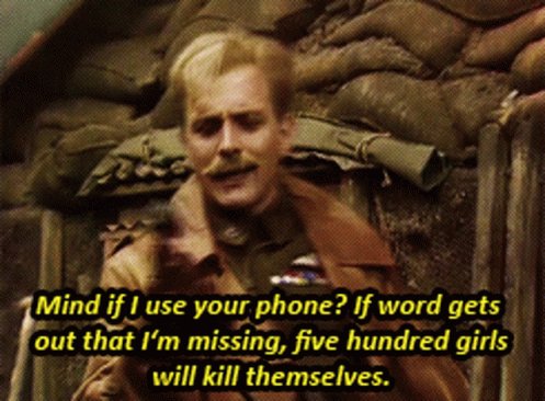 Blackadder Phone GIF