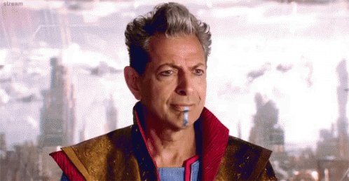 Goldblum Shy GIF