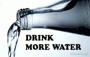 Yom Kippur Drink More Water GIF