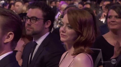 confused emma stone GIF by SAG Awards
