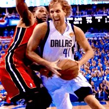 Dirk Nowitzki Layup GIF