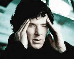 Sherlock Trying To Remember GIF