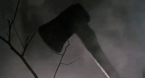 evil dead ax GIF