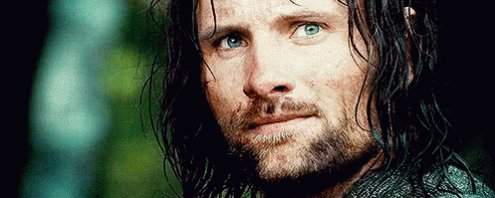 Nothin\. Just a Happy Birthday message to Viggo Mortensen.   