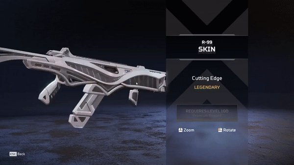 Alphaintel Better Look At The Evolving R 99 Skins Level 100 110