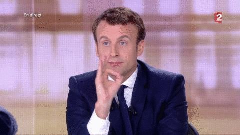 emmanuel macron GIF by franceinfo