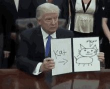 Cat Trump GIF