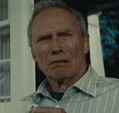 Frustrated Clint Eastwood GIF