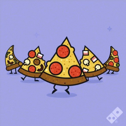 Dancing Pizza GIF
