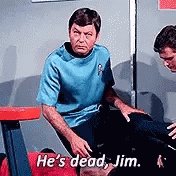 Star Trek Hes Dead Jim GIF