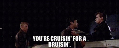 Cruisin For ABruisin Face Off GIF