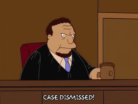 Gavel Case Dismissed GIF