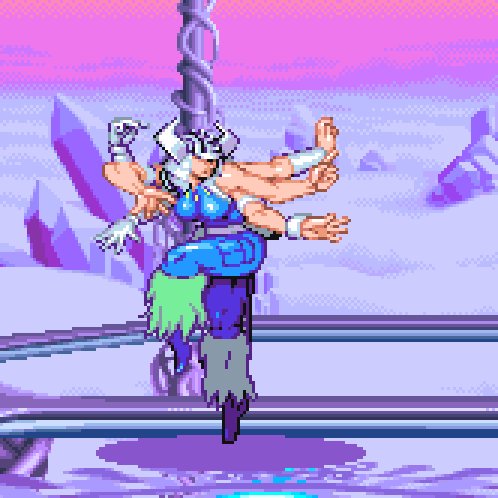 Minovsky Barry Windsor Smith Era Spiral Is One Of The Coolest X Men Characters And Her Capcom Fighter Idle Animation Is Mesmerisingly Intricate Twitter