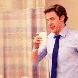 Jim Halpert Akward GIF