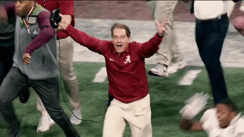 Happy birthday to the GOAT and my good friend, as you can see by my profile picture, Coach Nick Saban! 