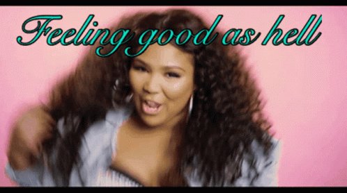 Lizzo Feeling Good GIF