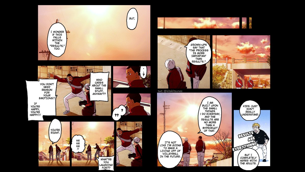 Process Over Results HAIKYU!! TO THE TOP