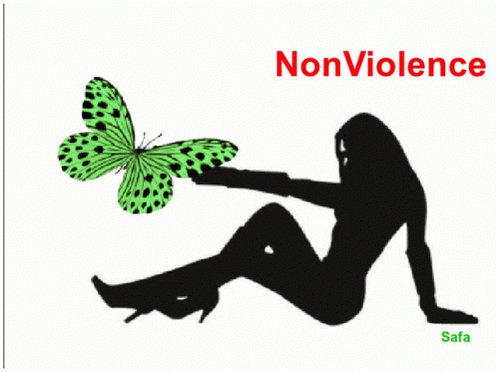 Non Violence Butterfly GIF