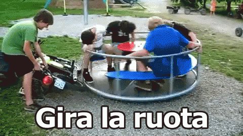 Gira La Ruota Giostra Girare GIF