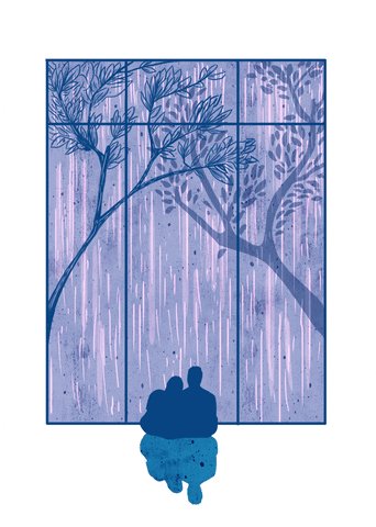 night couple GIF by Irene F...