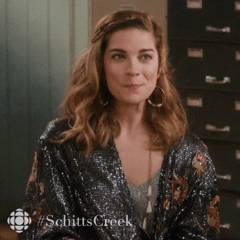 Schitts Creek Flirt GIF by CBC