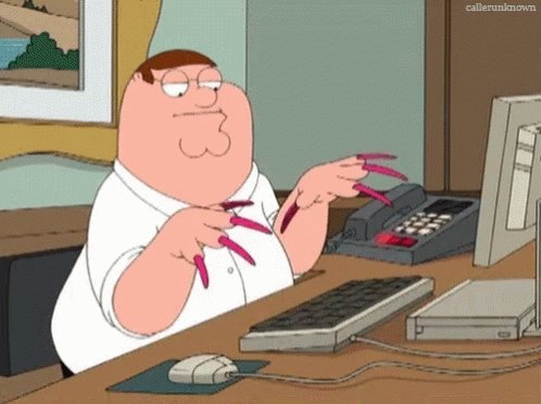 Peter Griffin Nails GIF