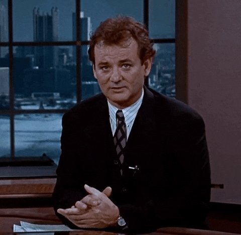 Bill Murray Good Luck GIF b...