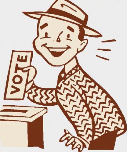 Voting Cartoon GIF