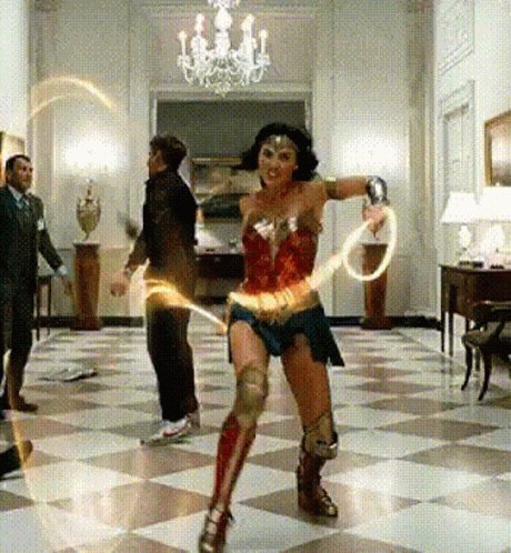 Wonder Woman Power GIF