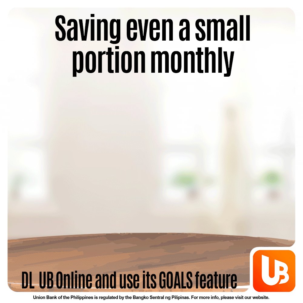 Union Bank of the Philippines on X: Saving for your goals is now easy with UB Online. Install the app, open an account, and start saving in its GOALS feature. #BankFromHome #BankTheWayYouLive
