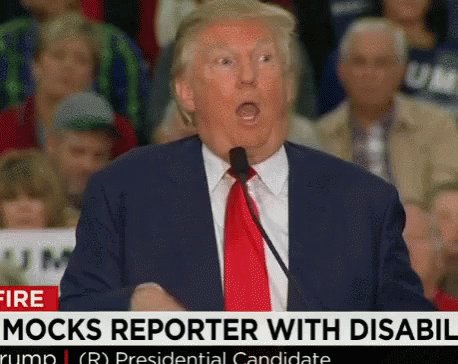 Donald Trump Mocks GIF