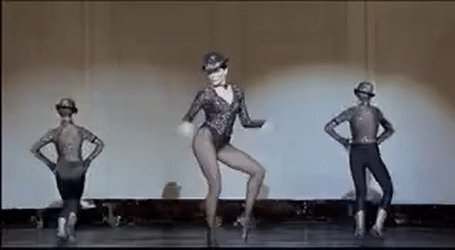 Happy Ann Reinking\s birthday, and yes, she really is that good. 