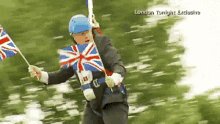 Boris Zip Line GIF