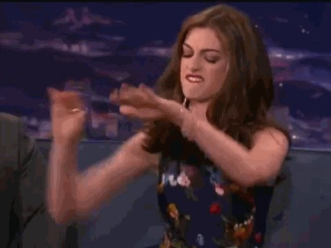Its my favorite white woman actresses birthday!! Happy birthday Anne Hathaway! 