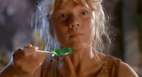 Scared Jurassic Park GIF