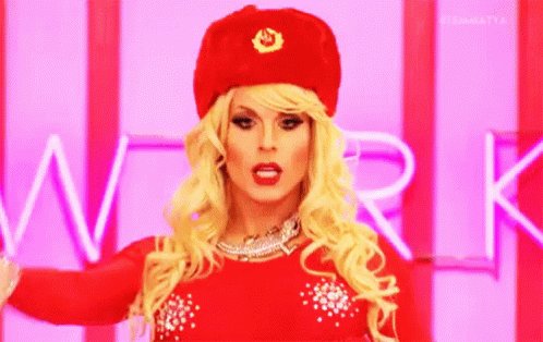 Katya Dragrace GIF