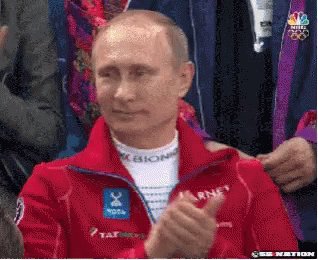 Vladimir Putin Clap GIF