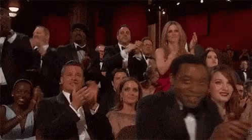 Clapping Stand Up GIF