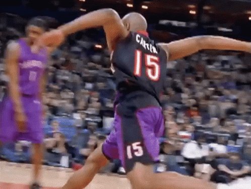 Slam Dunk Competition Vince Carter GIF