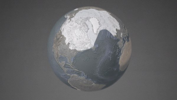 Variaciones cíclicas en la órbita de la Tierra provocaron edades de hielo y grandes deshielos: hubo glaciares que cubrieron gran parte de Norteamérica y se retiraron cuando el clima se calentó. Estos cambios son diferentes al calentamiento de ahora, debido a la actividad humana. https://t.co/5HRoaIFQsb
