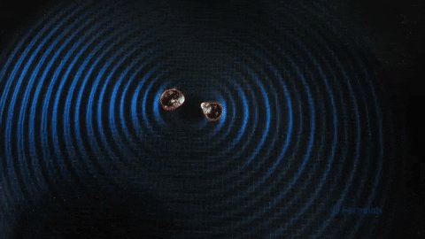 gravitational waves education GIF
