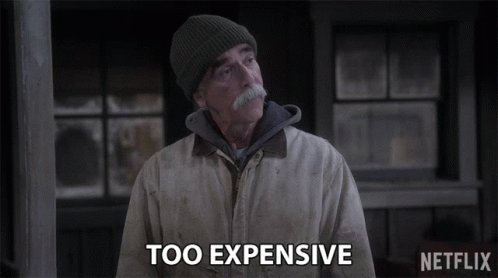 Too Expensive Costs Too Much GIF