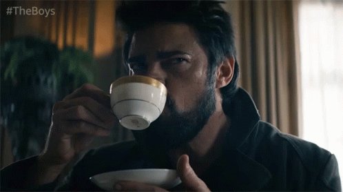 Drink Smile GIF