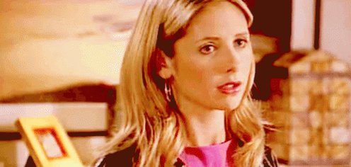 Buffy Sarah Michelle Geller GIF