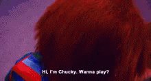 Chucky Wanna Play GIF