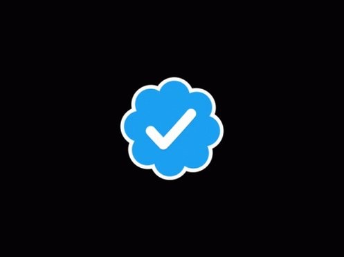 Twitter Verified Icon GIF