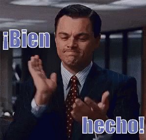 Leonardo DiCaprio Aplaude Con Orgullo GIF