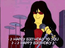  Happy birthday Mr. Burke aka Elvis Ramone!! Love your latest effort on the Empty Hearts new lp! 