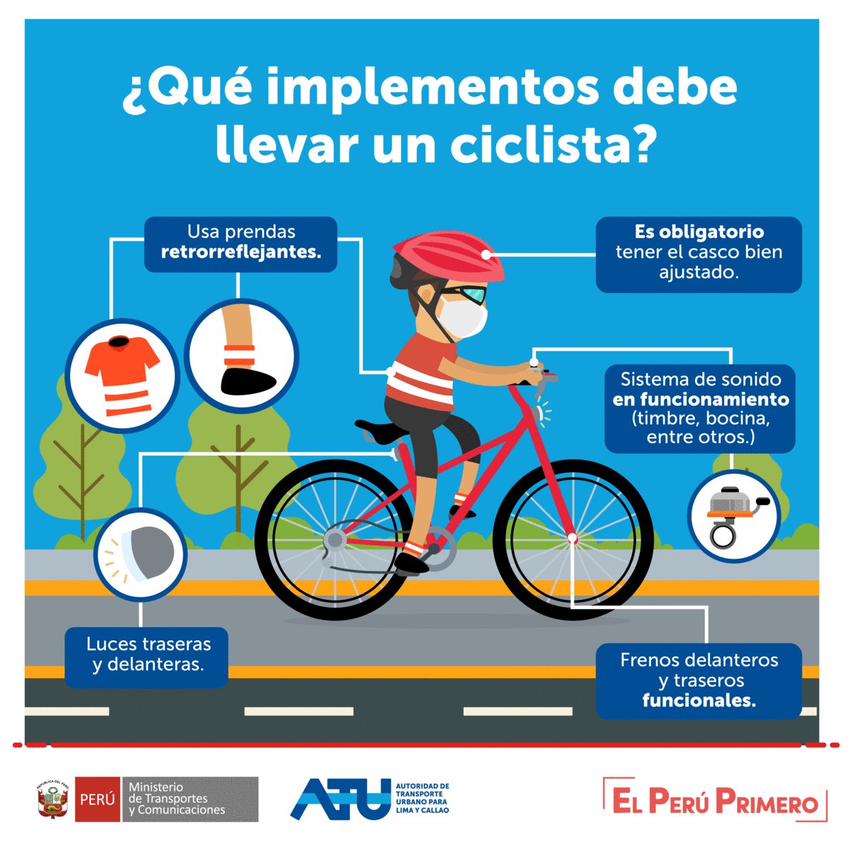 Implementos para online ciclismo
