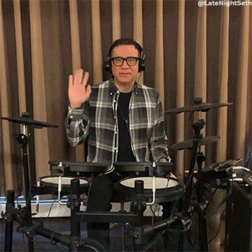 Happy birthday to everyone s favorite drummer Fred Armisen! 